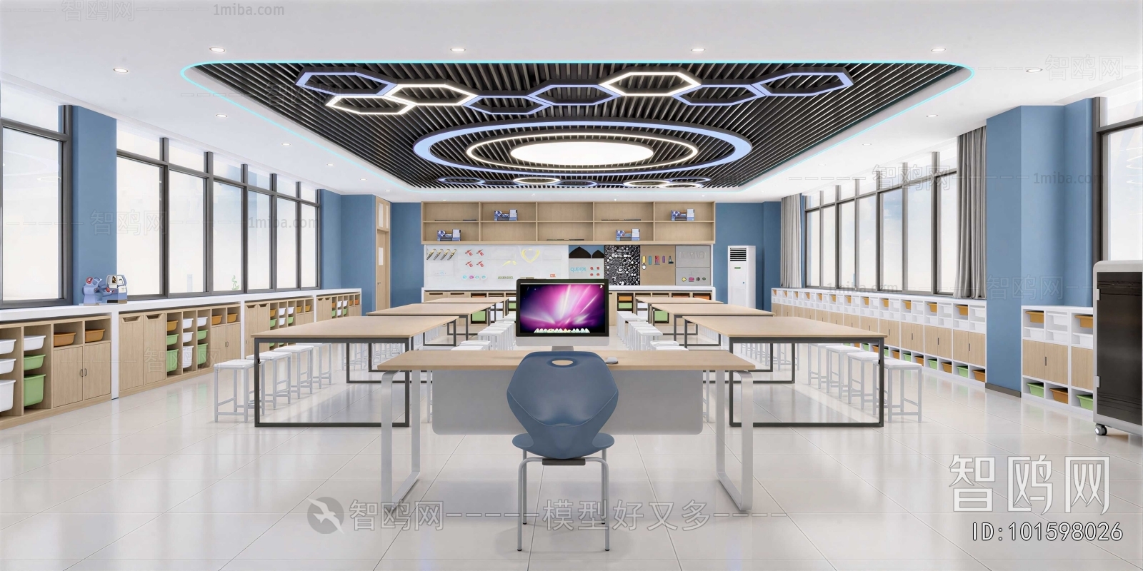 Modern School Classrooms