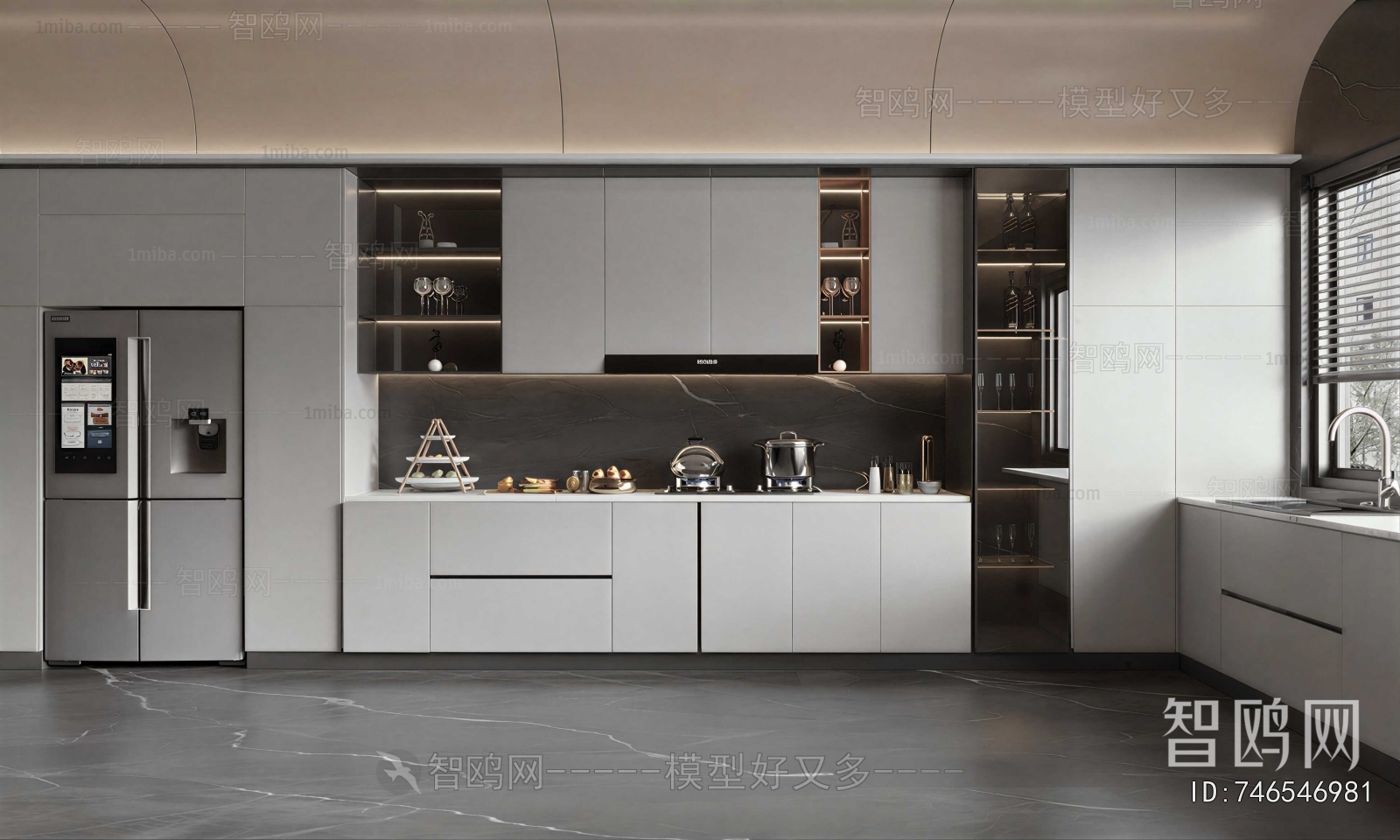 Modern Kitchen Cabinet