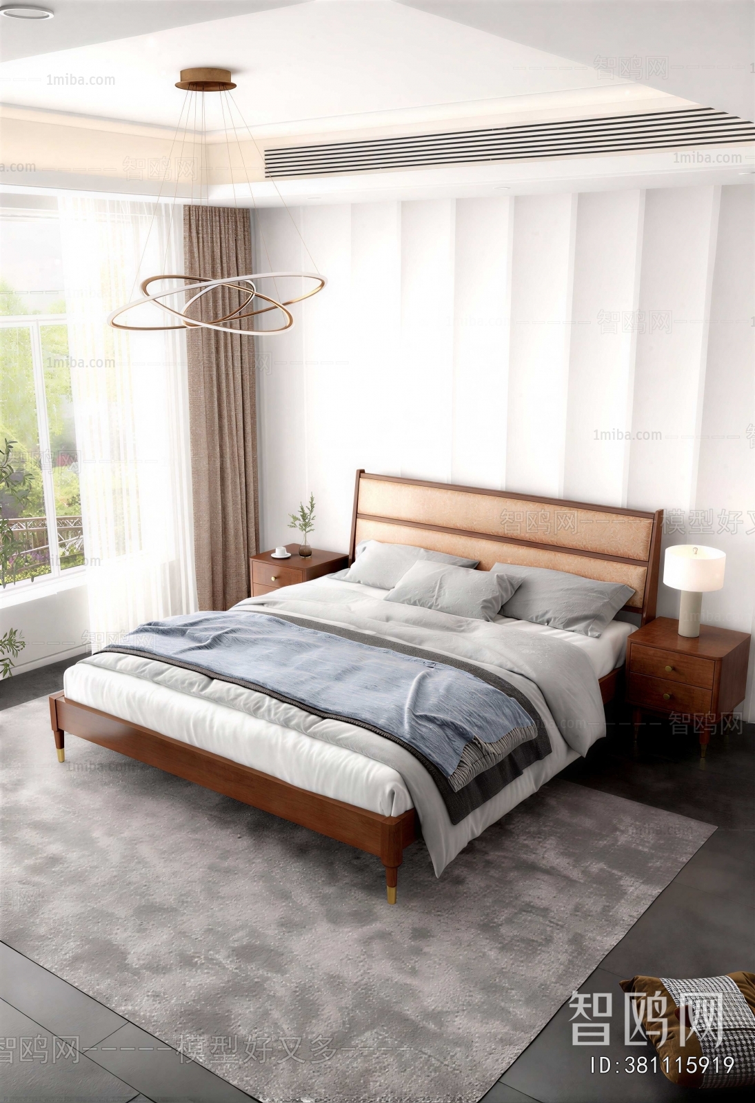 Modern Double Bed