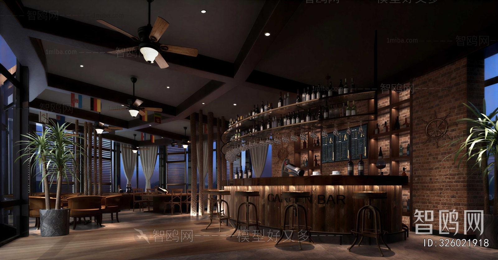 American Style Wine Cellar/Wine Tasting Room