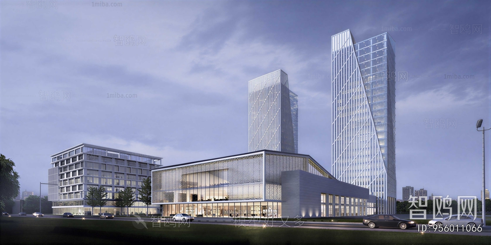 Modern Appearance Of Commercial Building