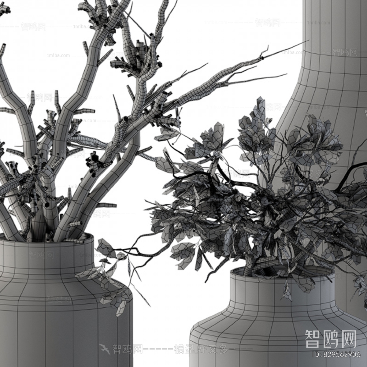 Modern Dried Branch