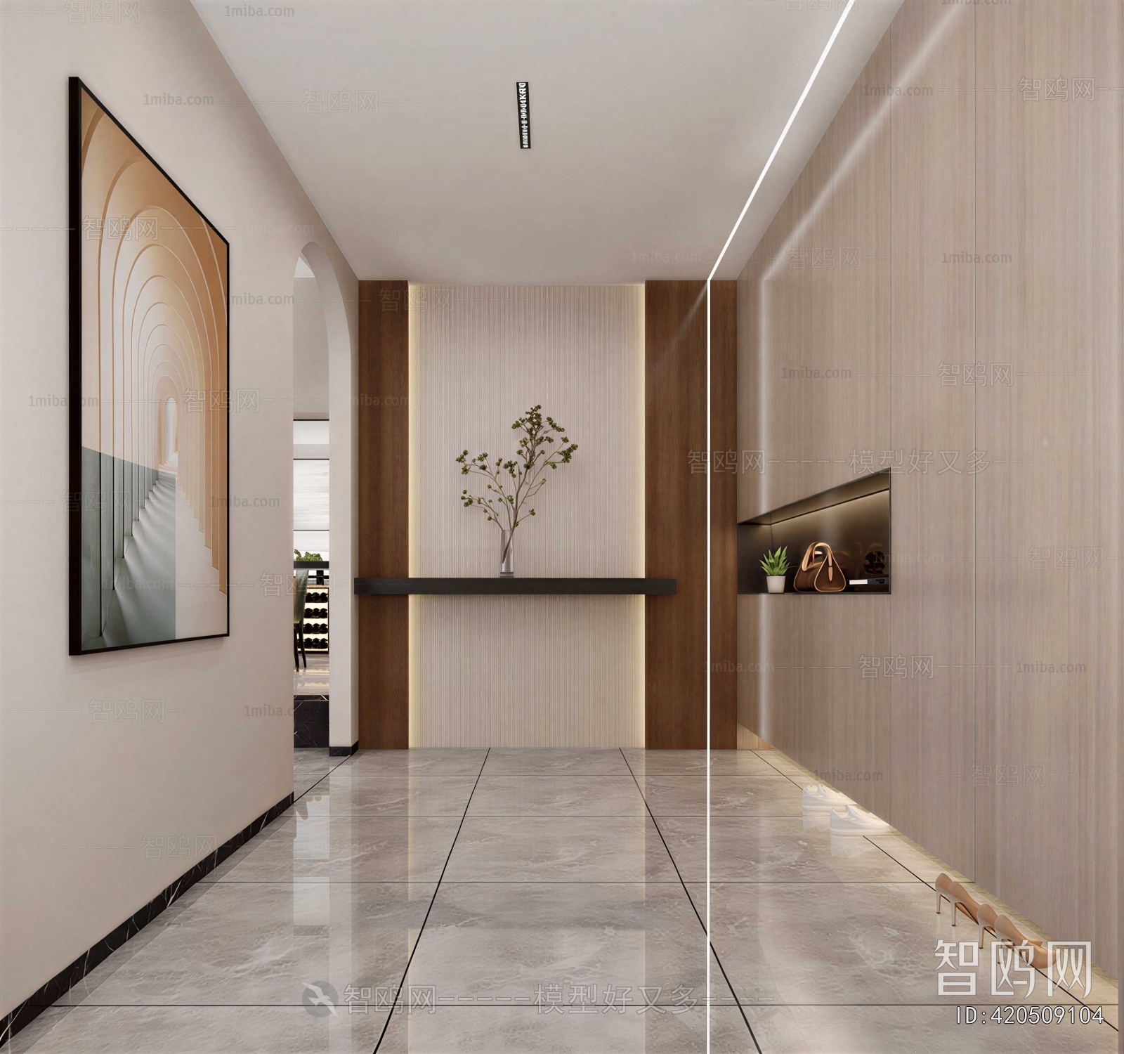 Modern Hallway