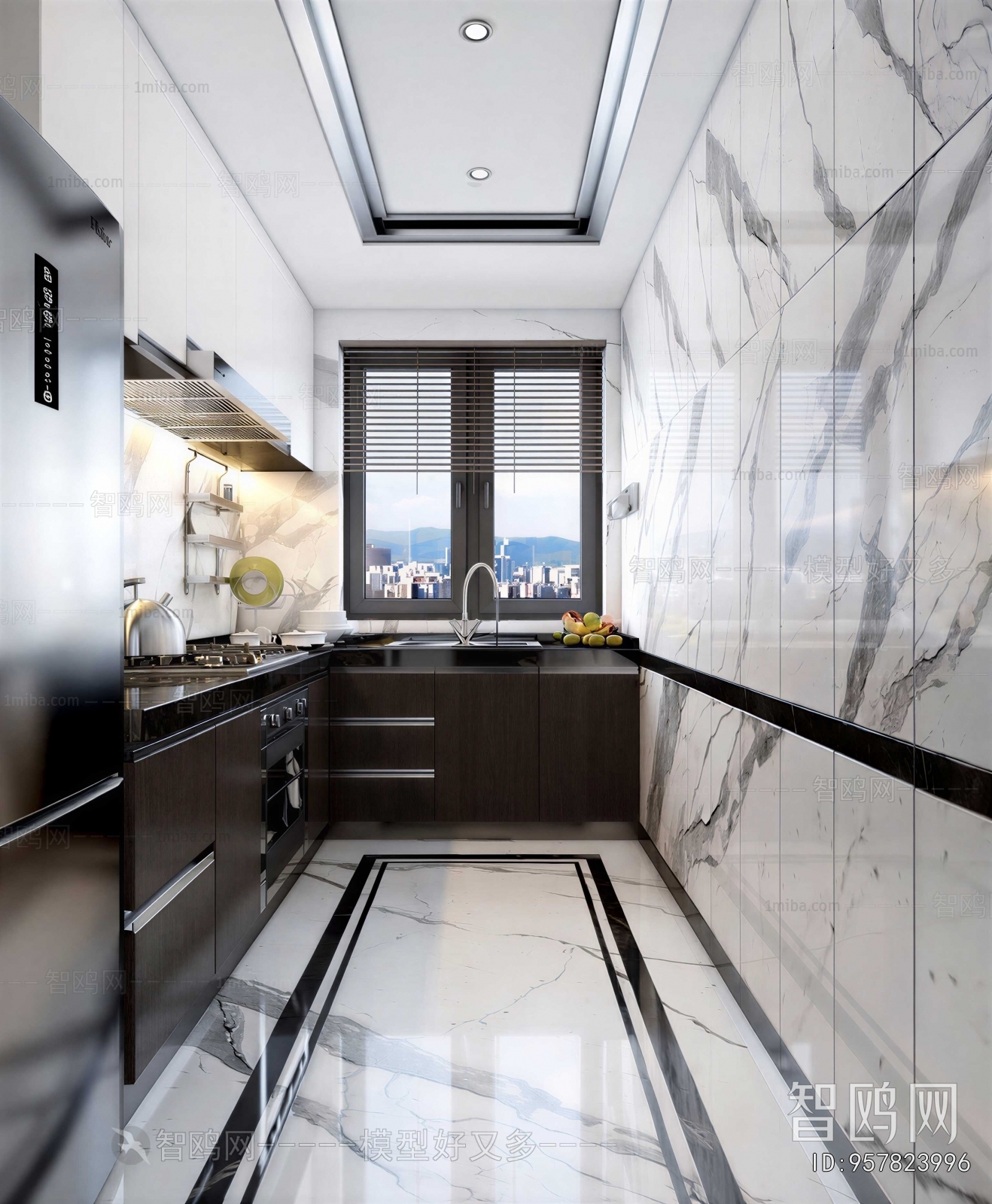 Simple European Style The Kitchen