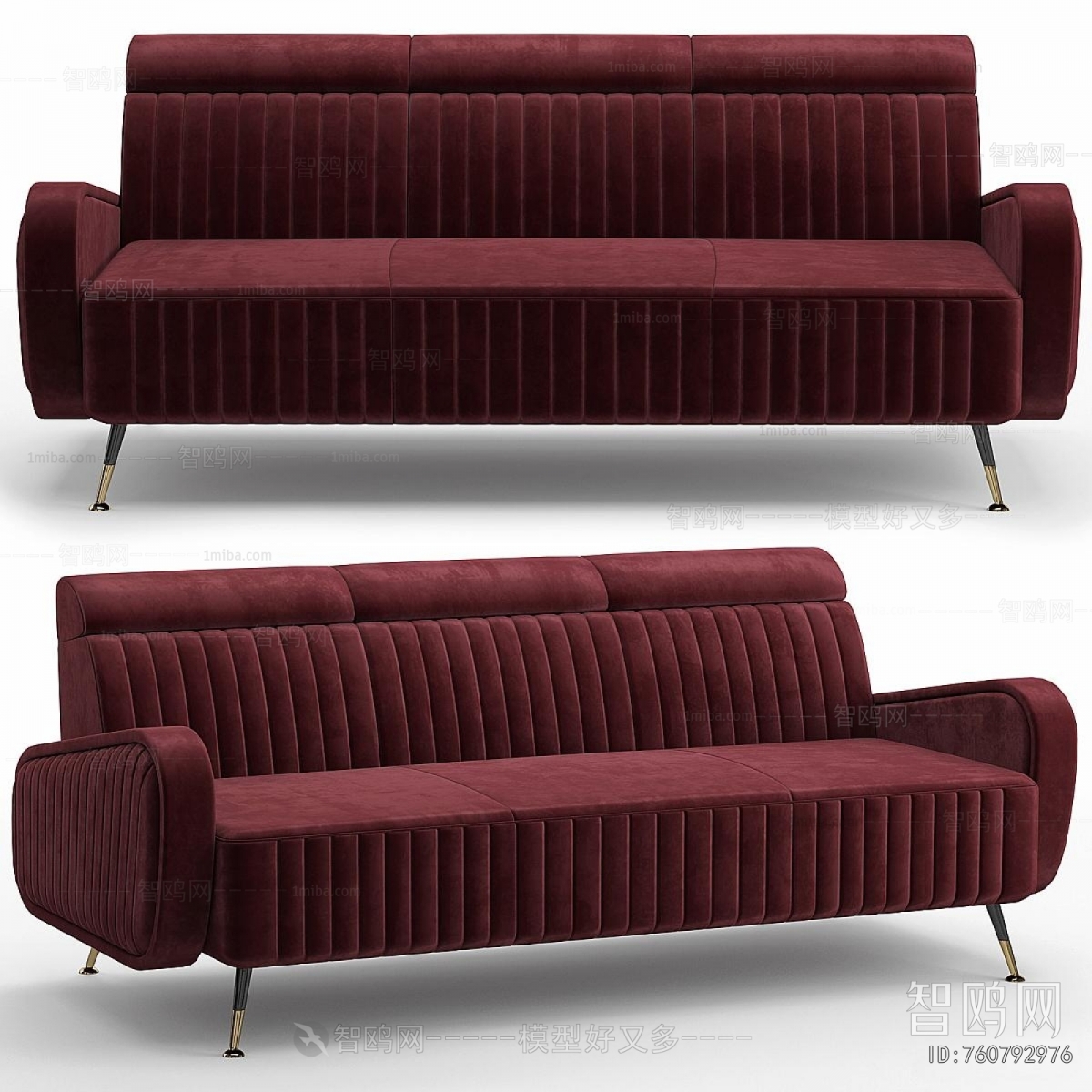 Modern Three-seat Sofa