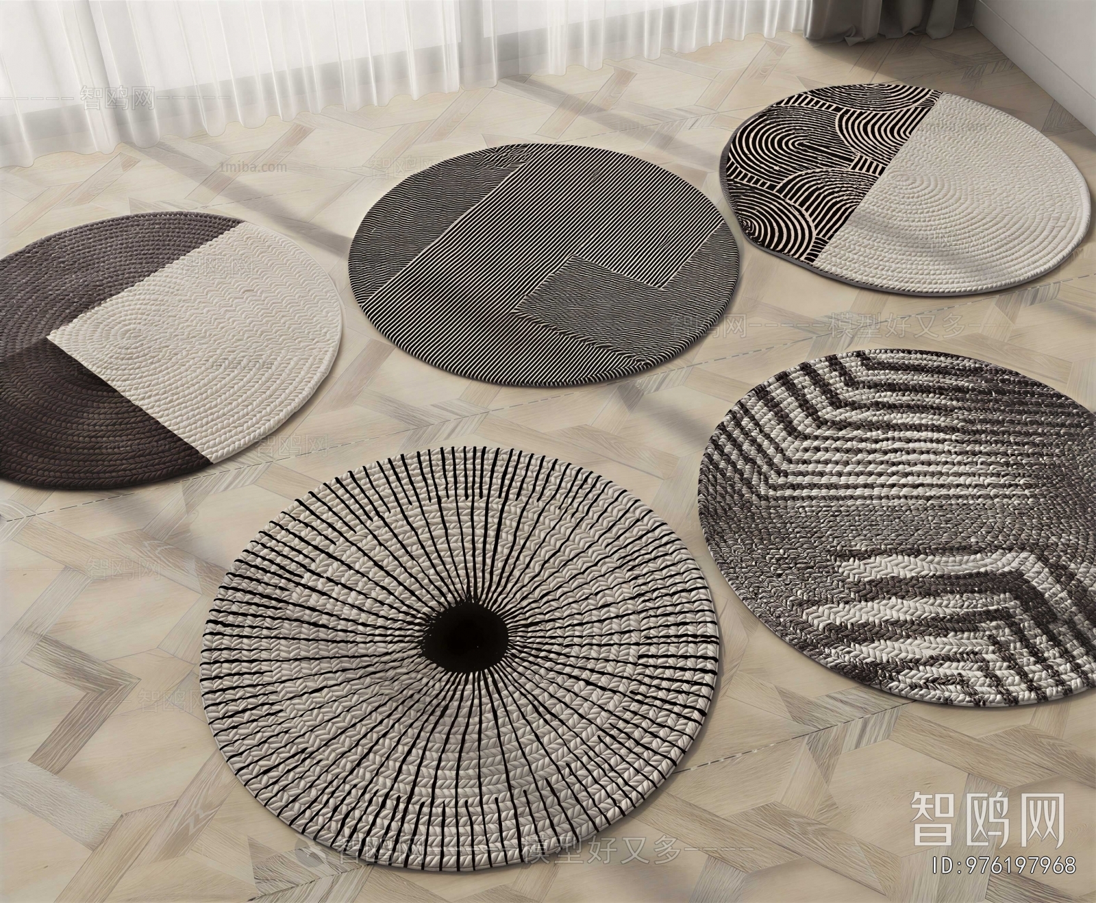 Modern Circular Carpet
