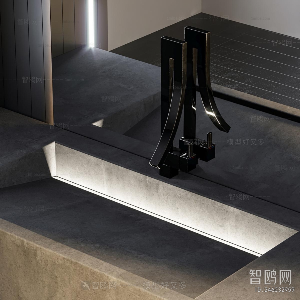 Modern Bathroom Cabinet