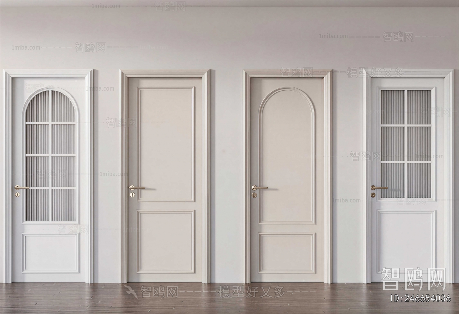 French Style Single Door