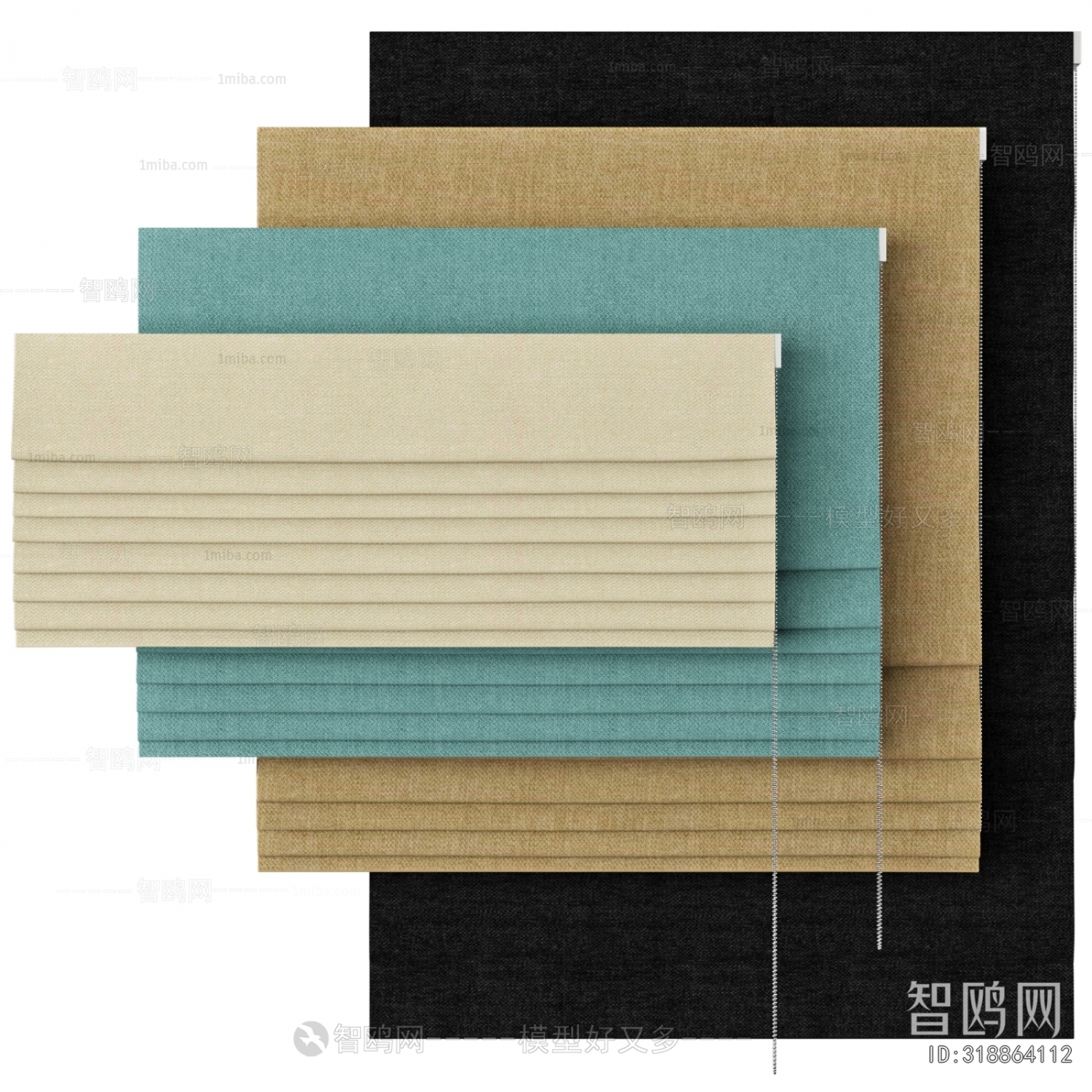 Modern Roman Curtain