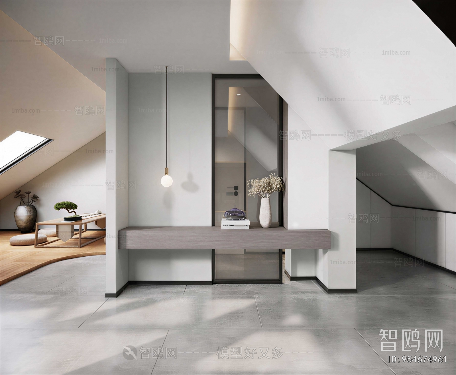 Modern Entrance Cabinet