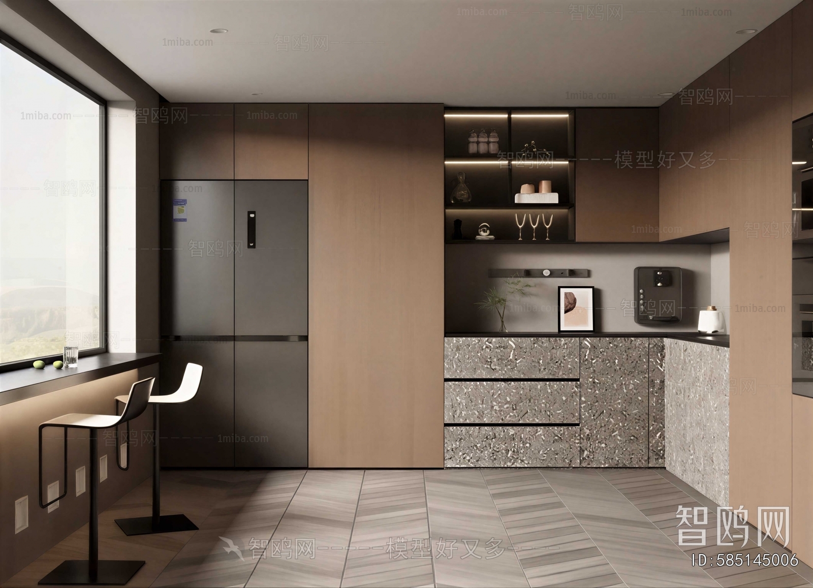 Modern The Kitchen