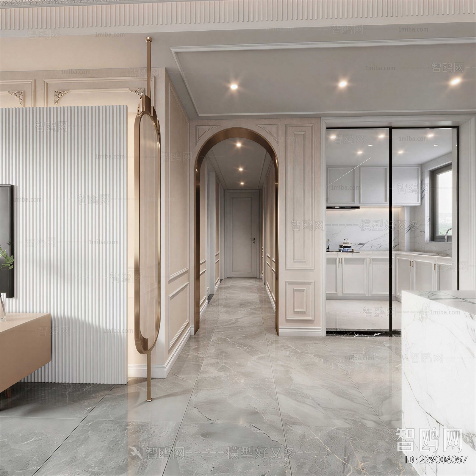Modern Hallway