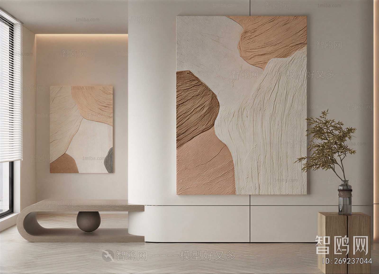 Wabi-sabi Style Painting