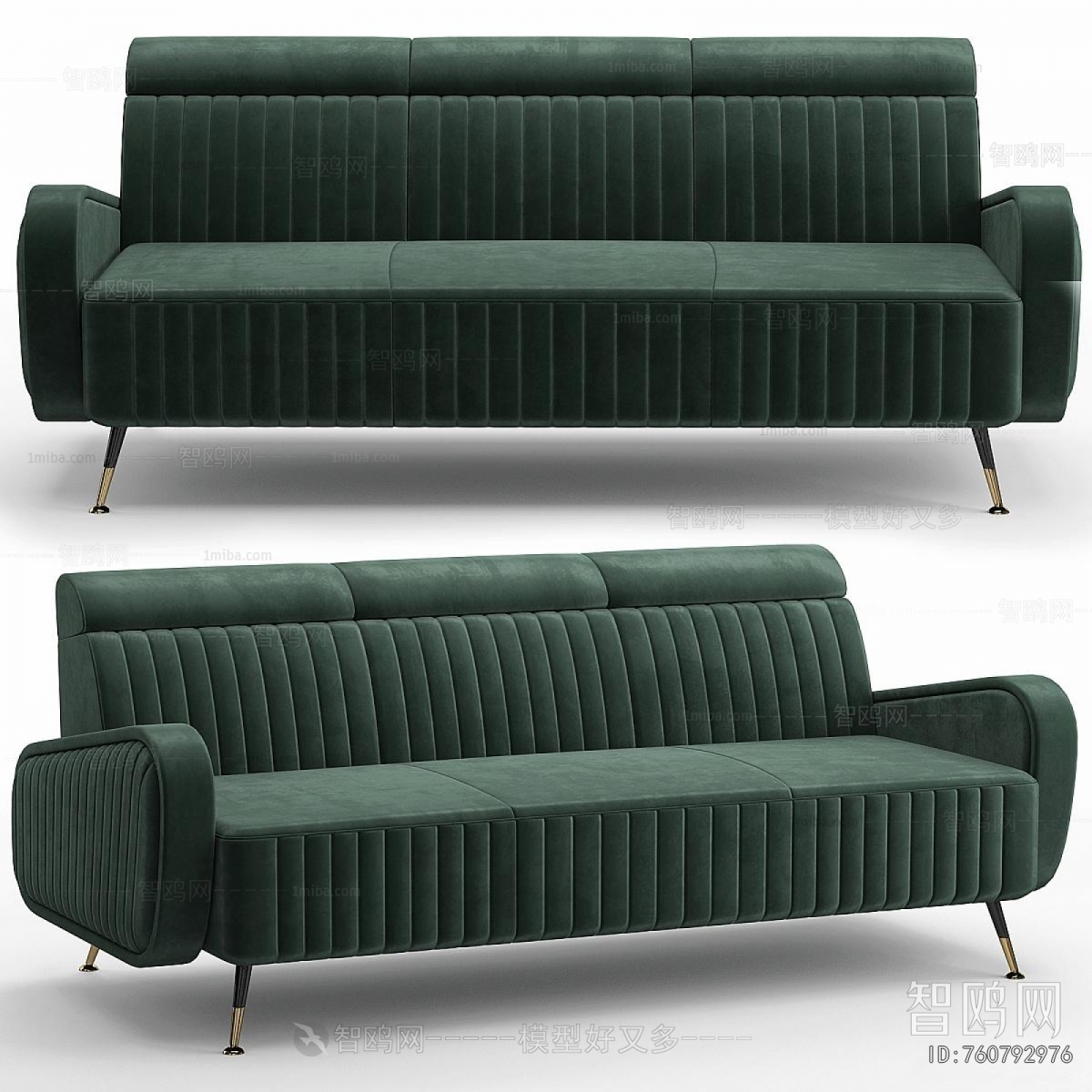 Modern Three-seat Sofa