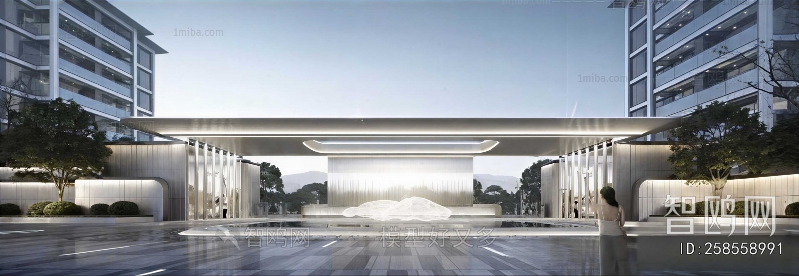 Modern Building Appearance