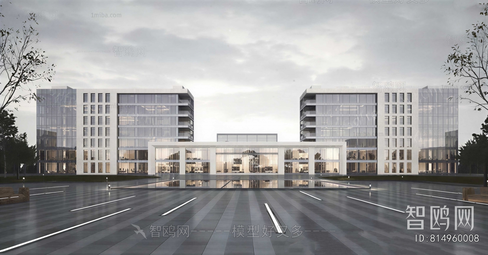 Modern Appearance Of Commercial Building