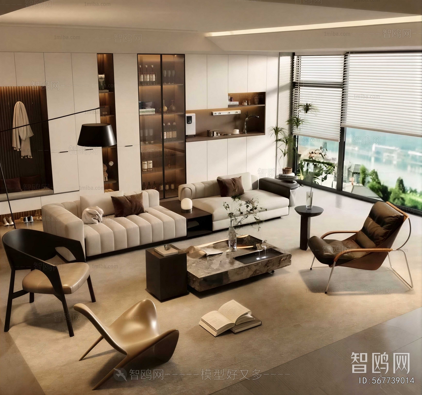Modern A Living Room