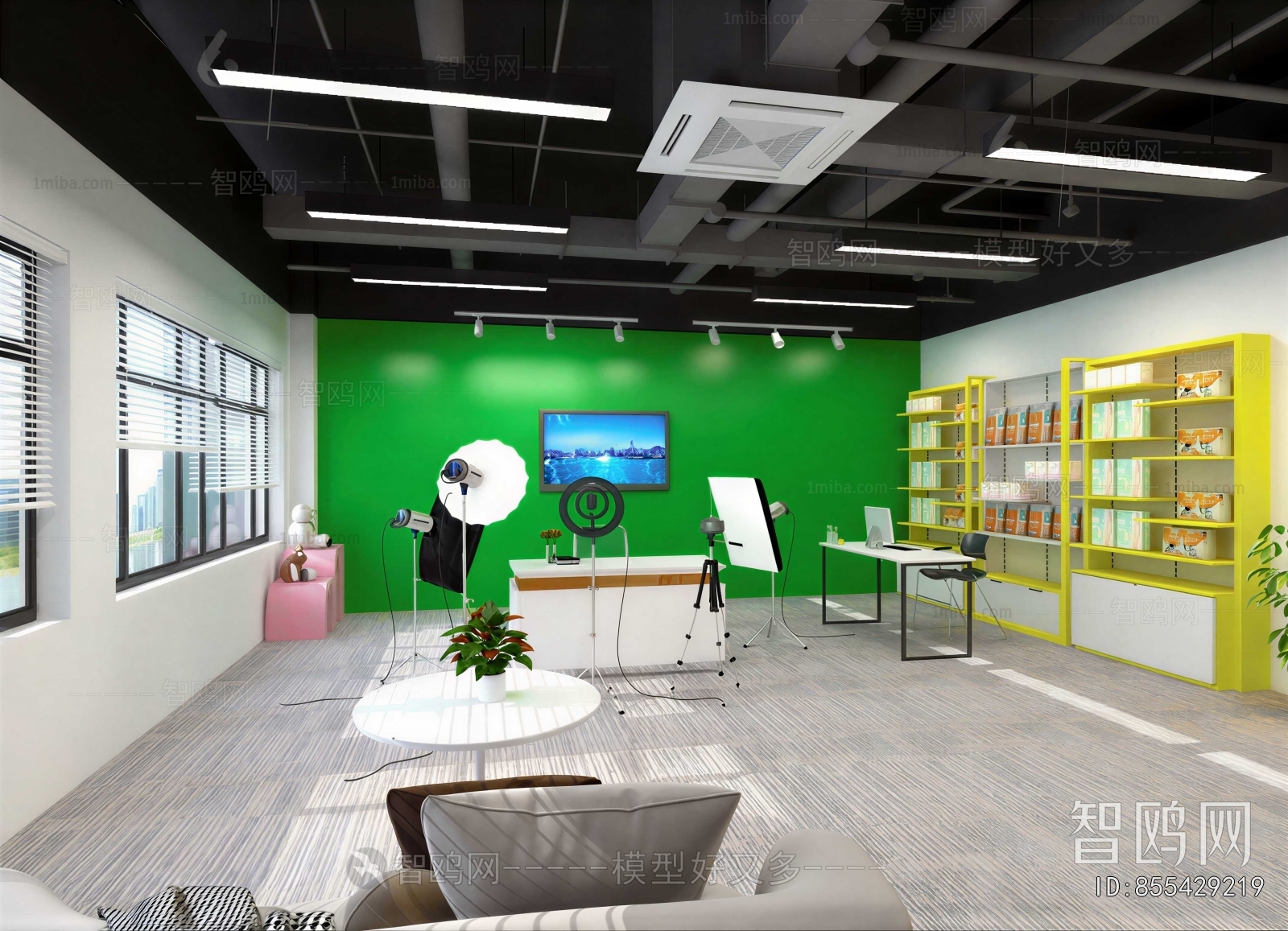 Modern Studio/Recording Studio/Live Room