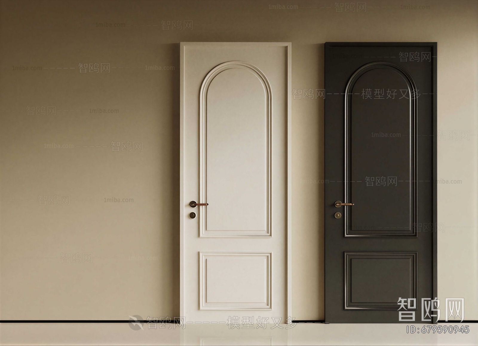 French Style Single Door