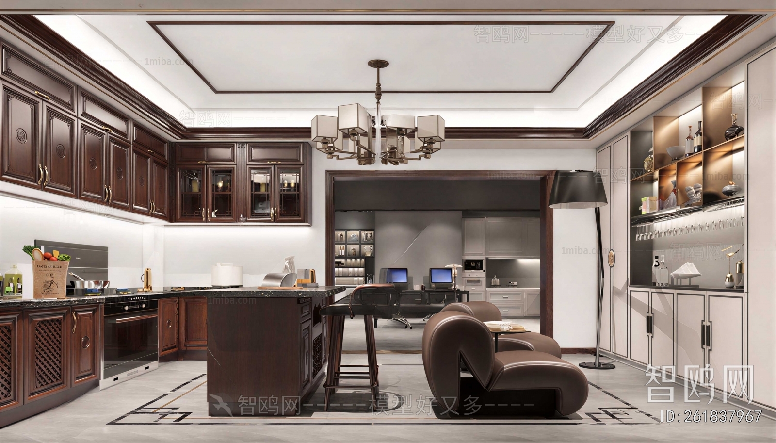 New Chinese Style The Kitchen