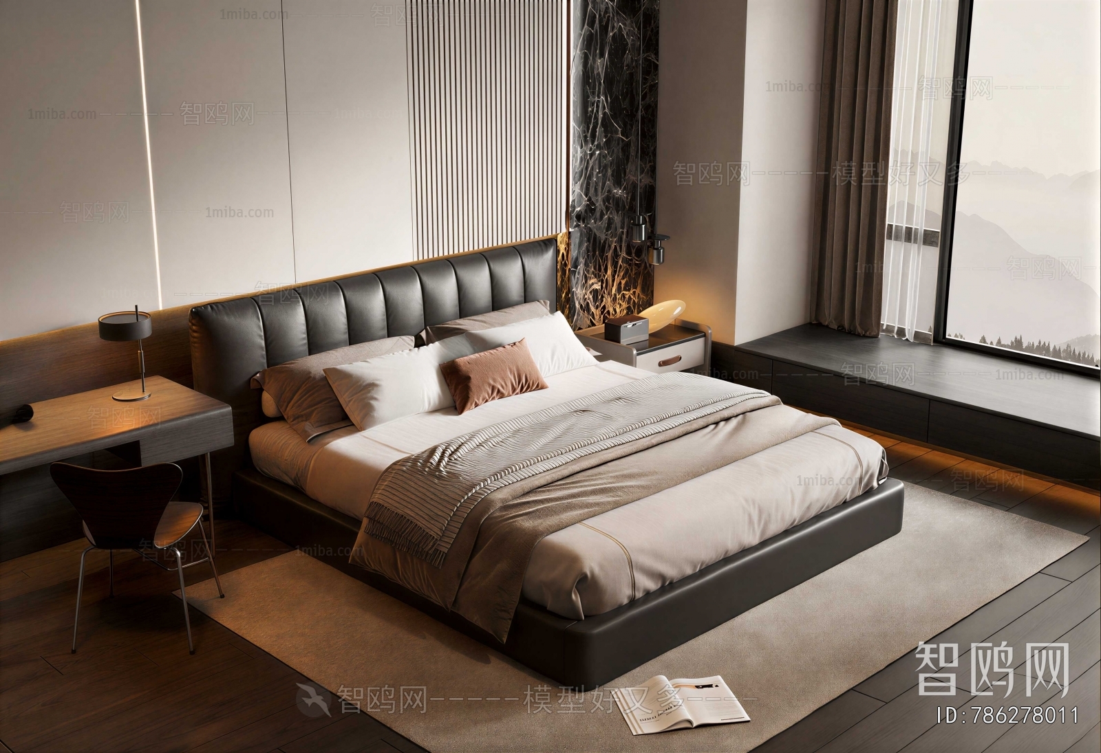 Modern Double Bed