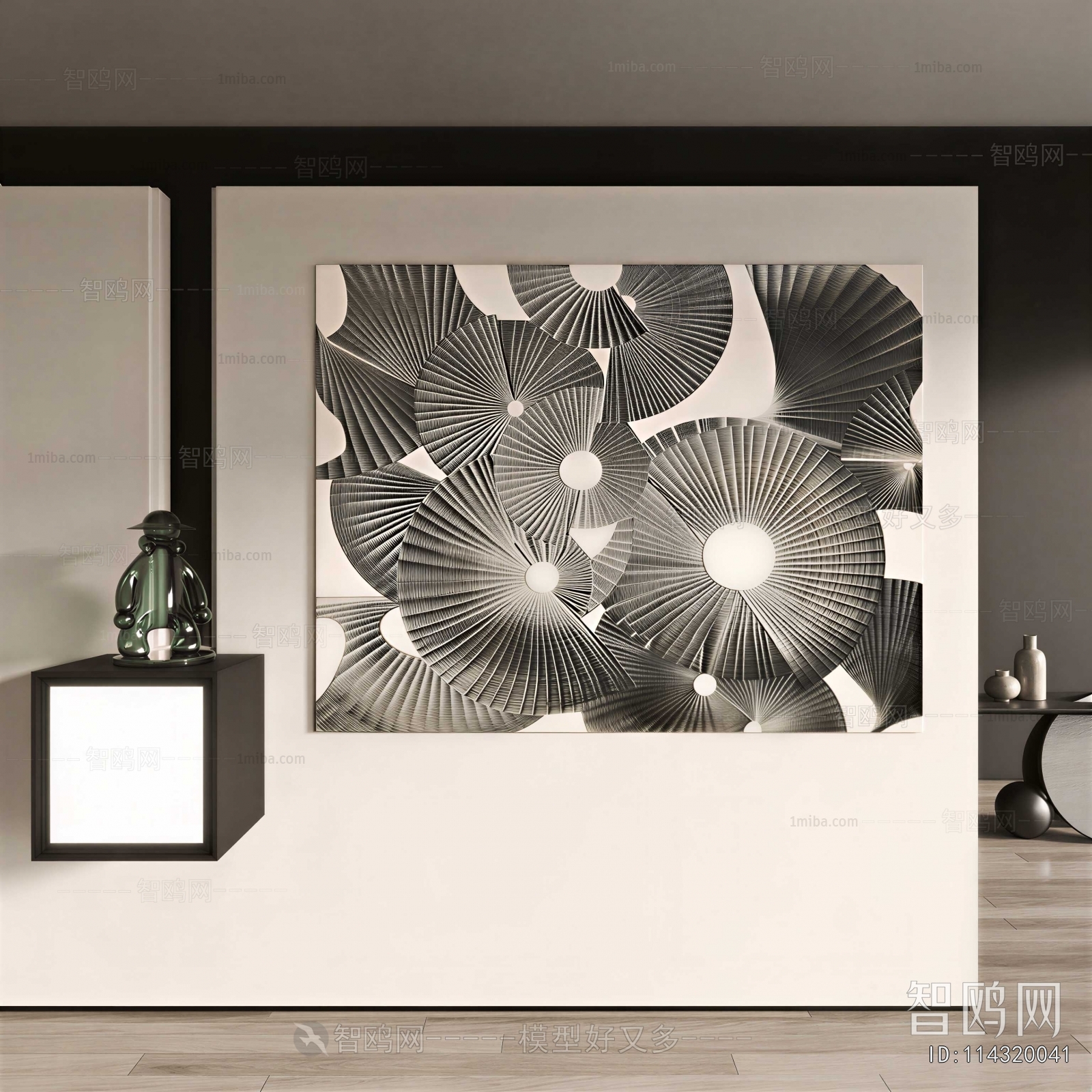 Modern Wabi-sabi Style Painting
