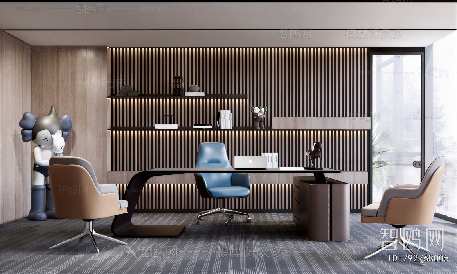 Modern Manager's Office