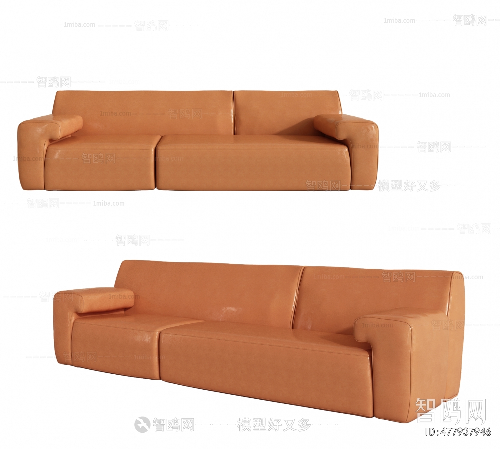 Modern Three-seat Sofa