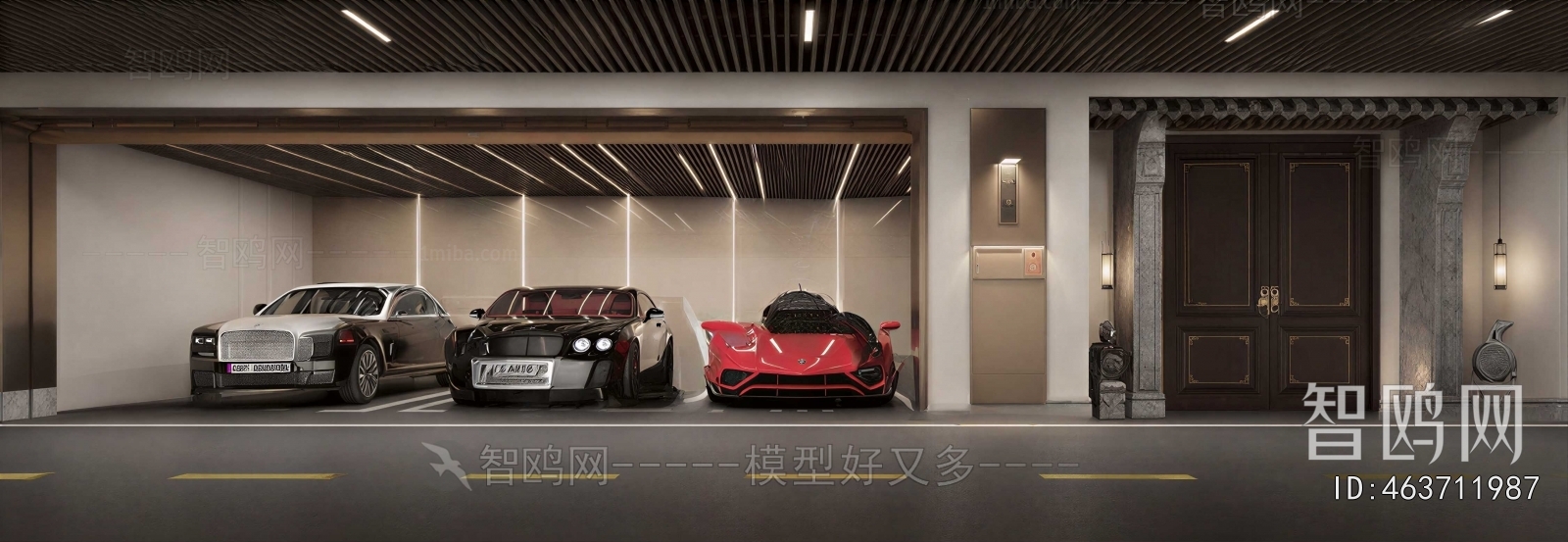 Modern Underground Garage