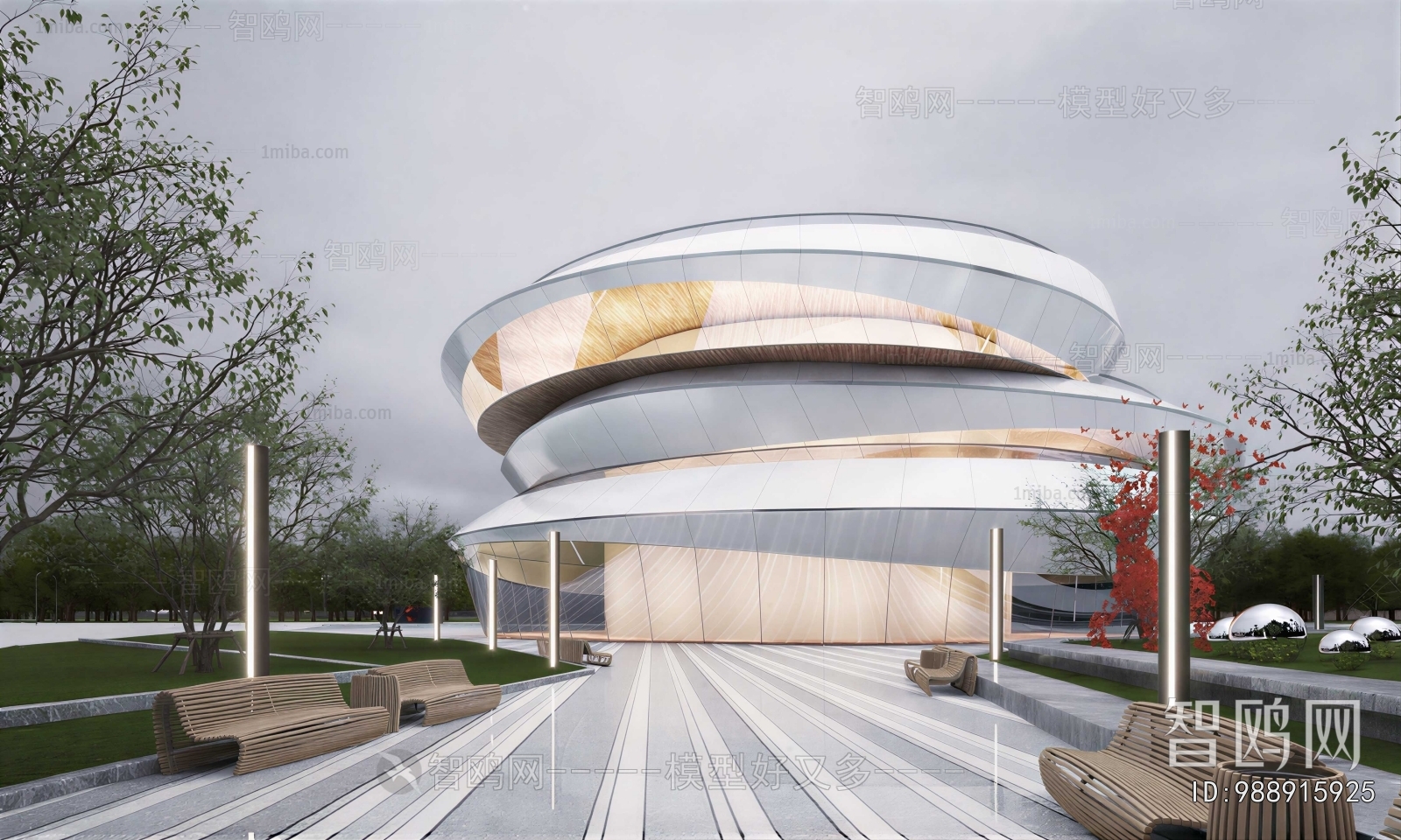 Modern Building Appearance