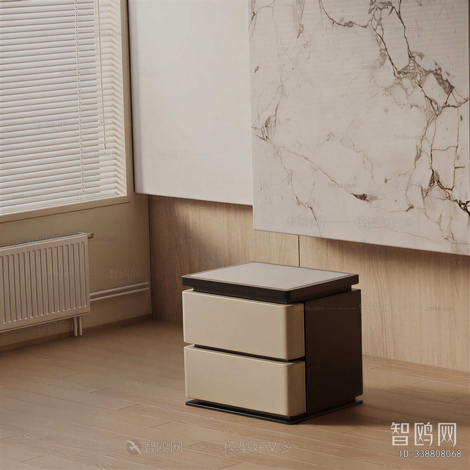 Modern Bedside Cupboard