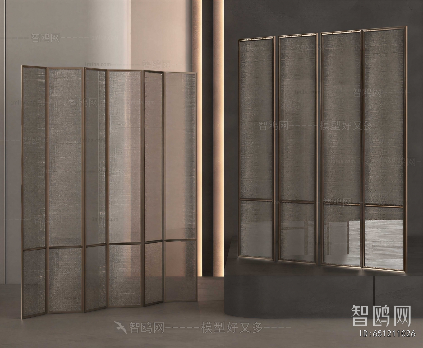 Modern Glass Screen Partition