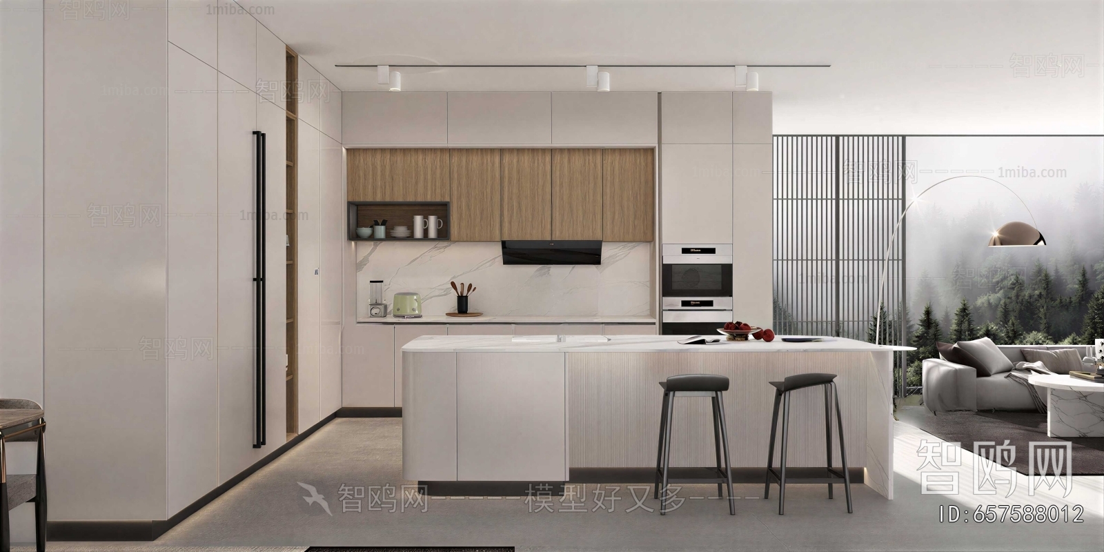 Modern The Kitchen