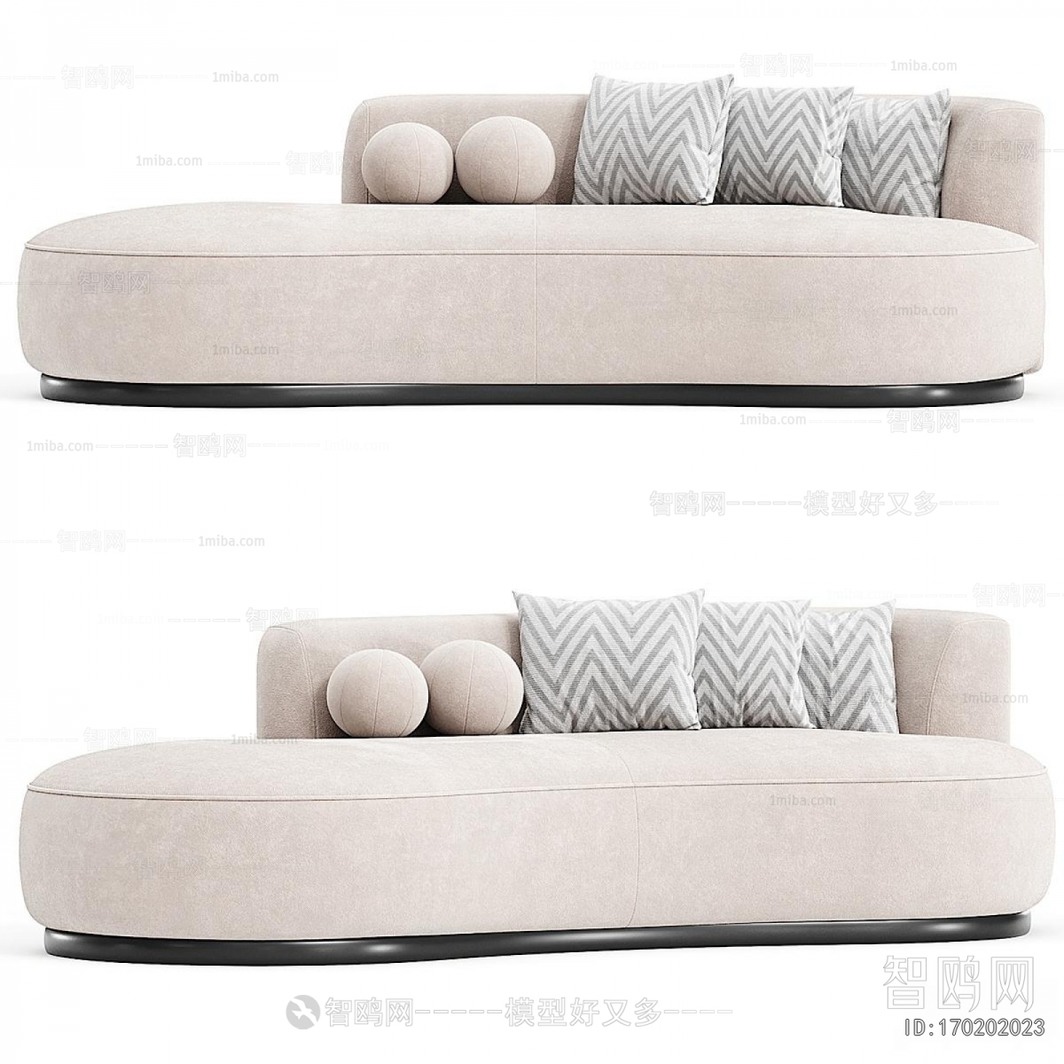 Modern Curved Sofa
