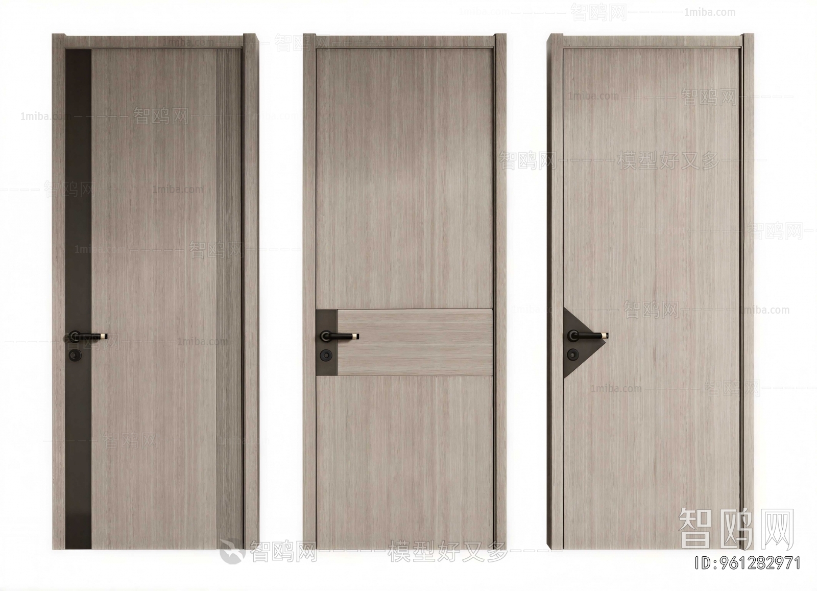New Chinese Style Single Door