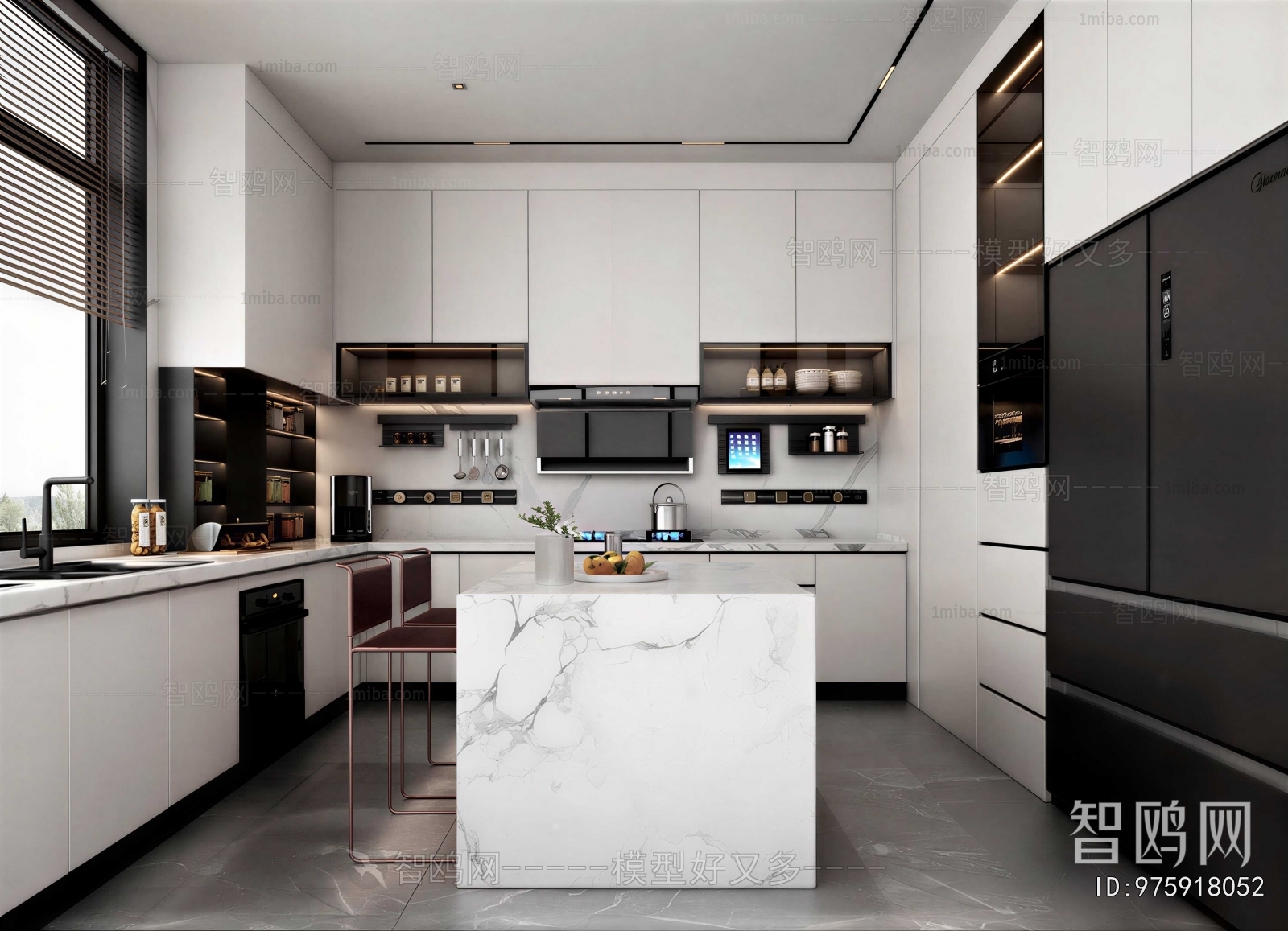 Modern The Kitchen