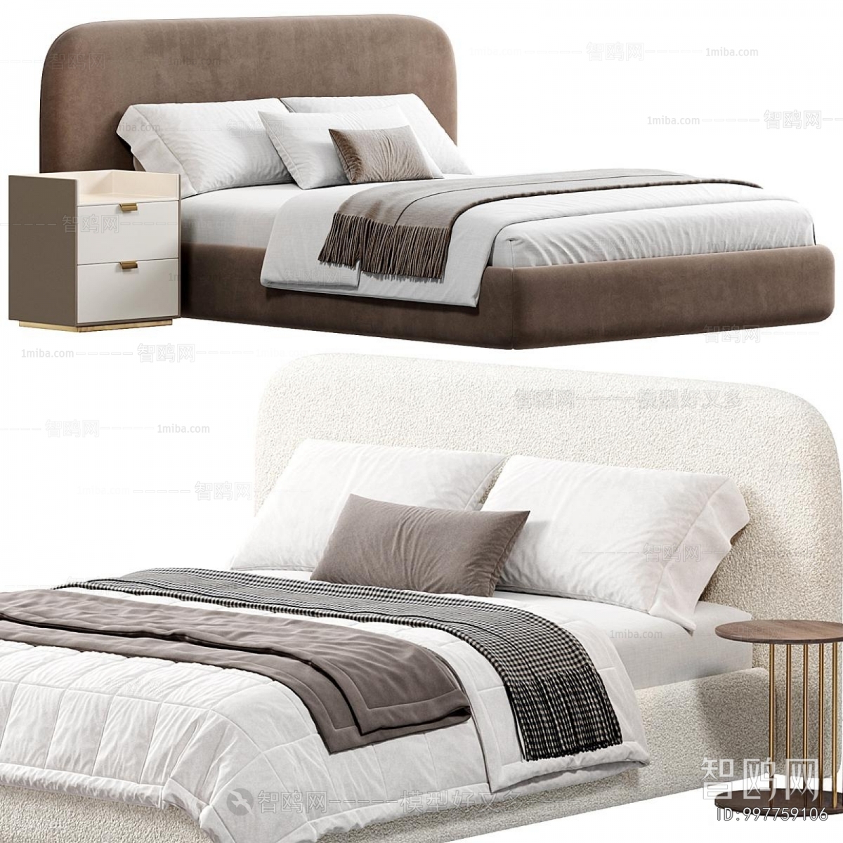 Modern Double Bed