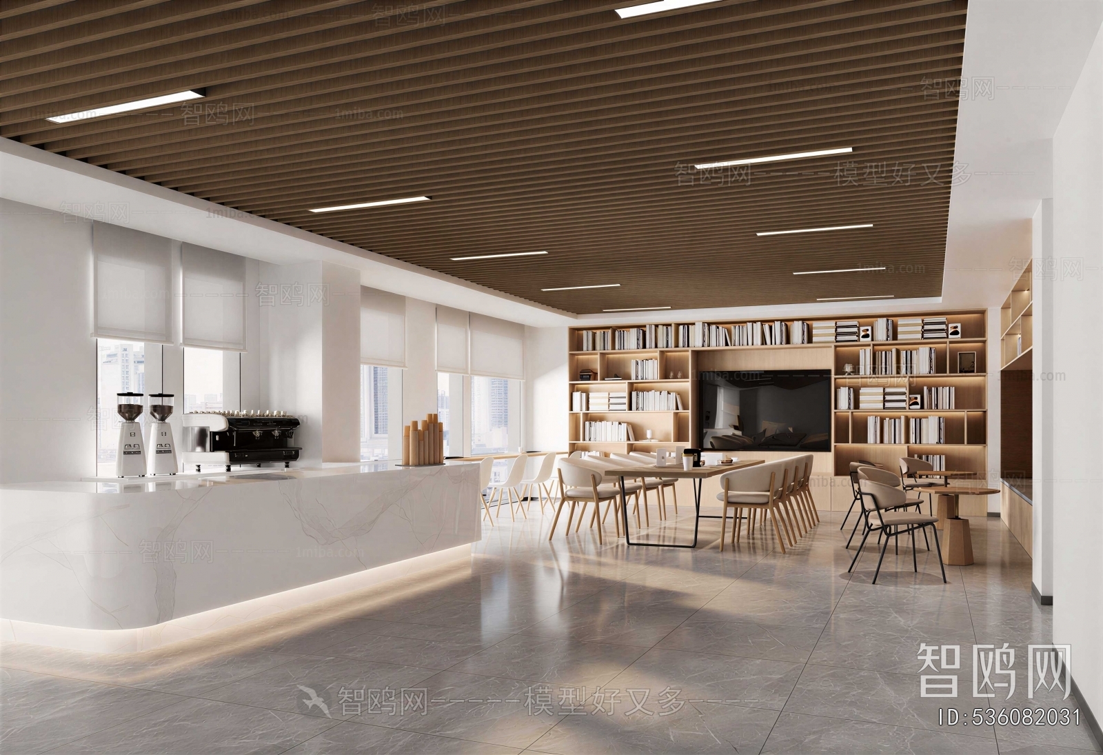 Modern Children's Reading Room