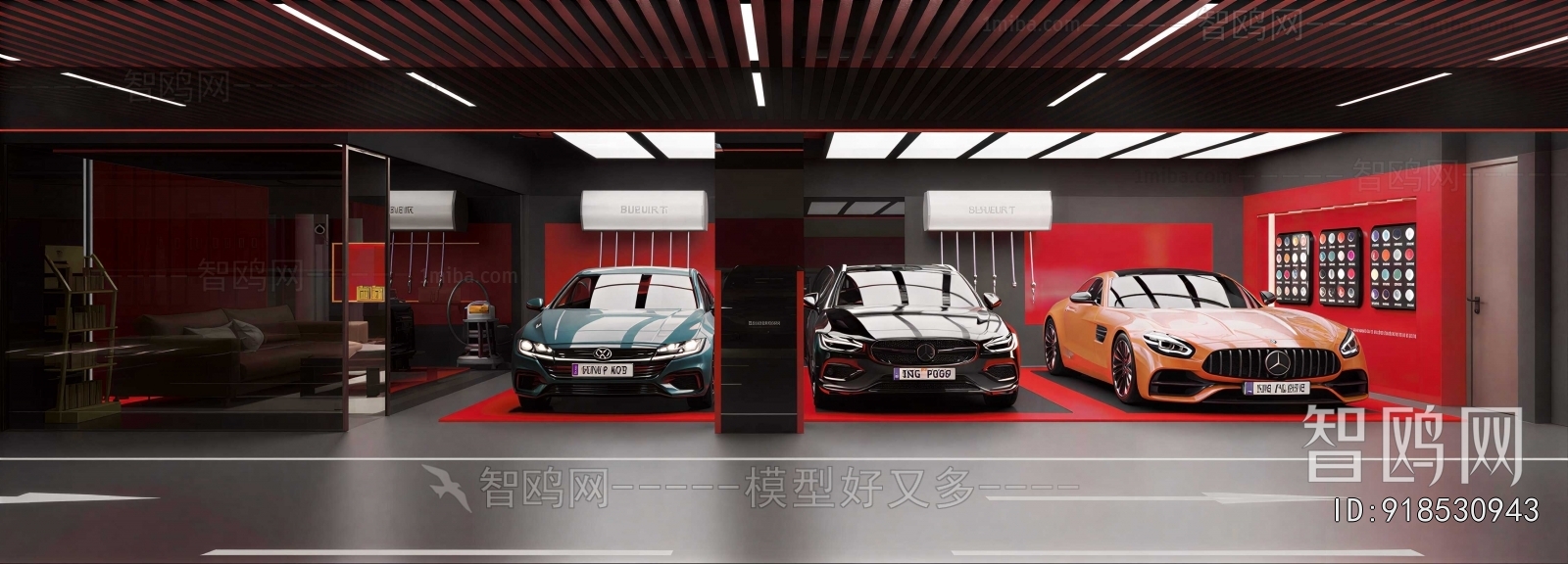 Modern Underground Garage