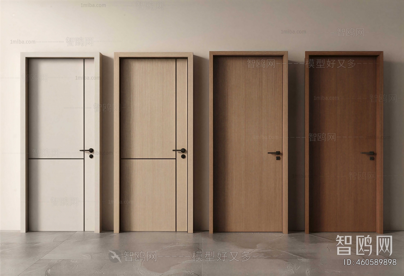 Modern Single Door