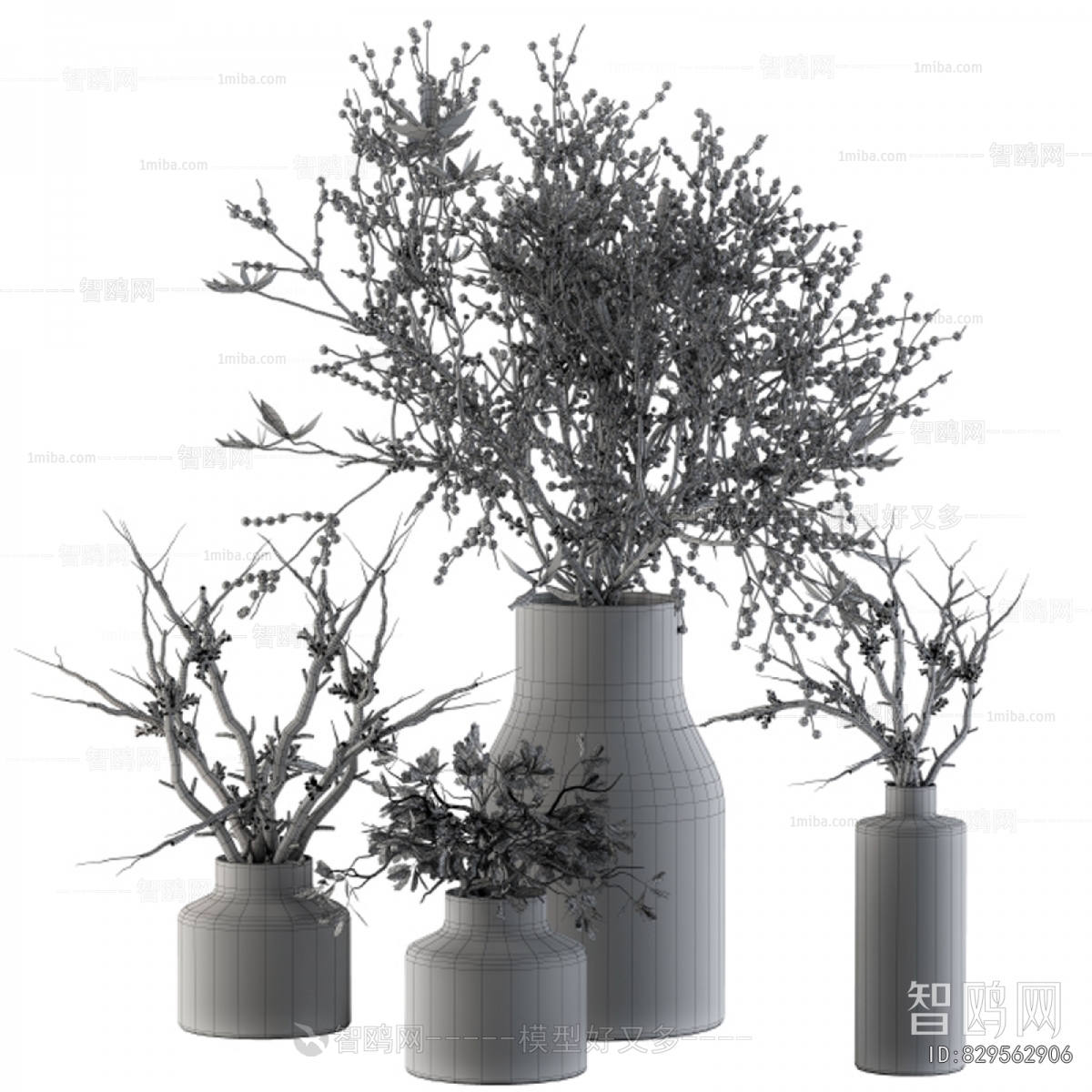 Modern Dried Branch