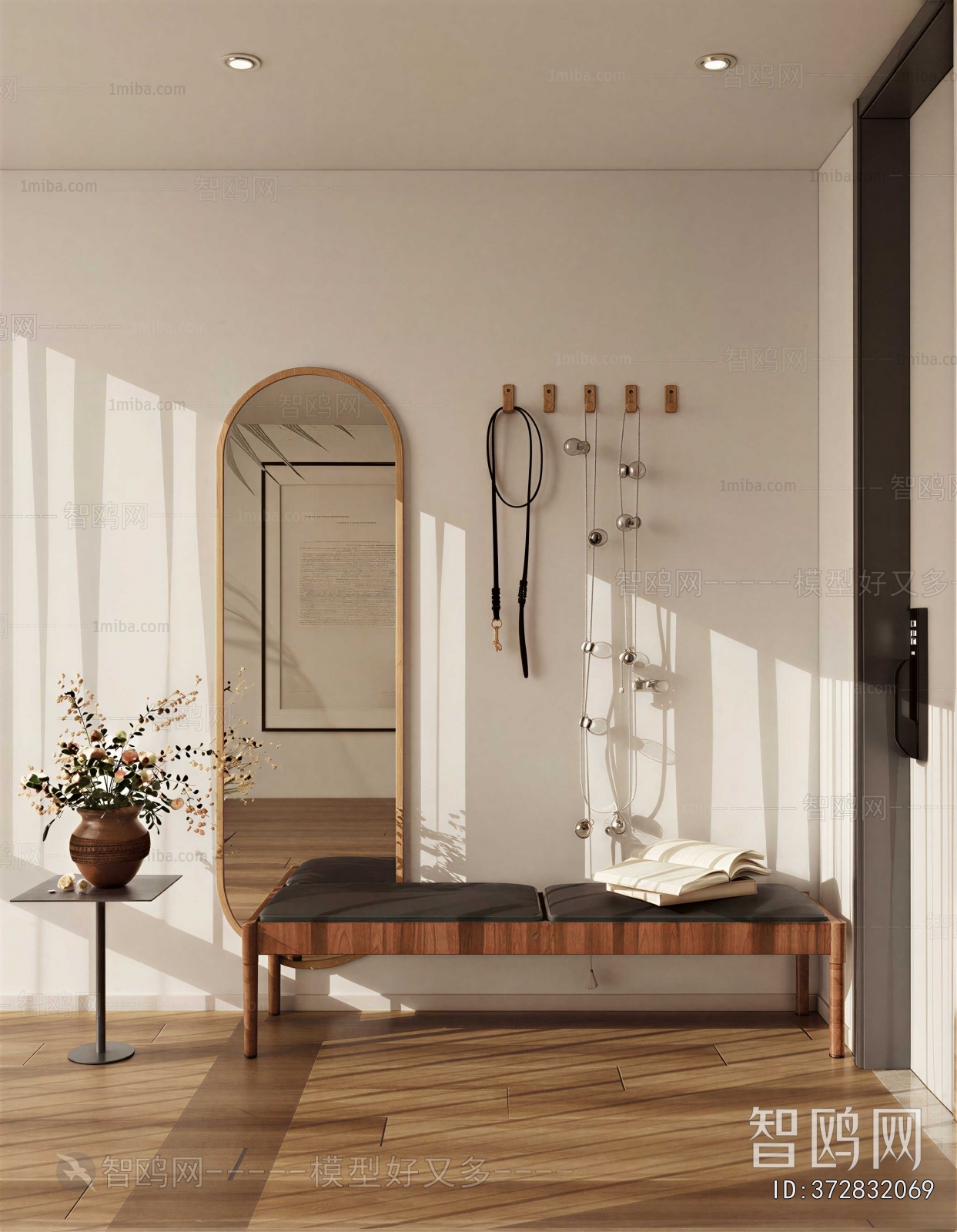 French Style Hallway