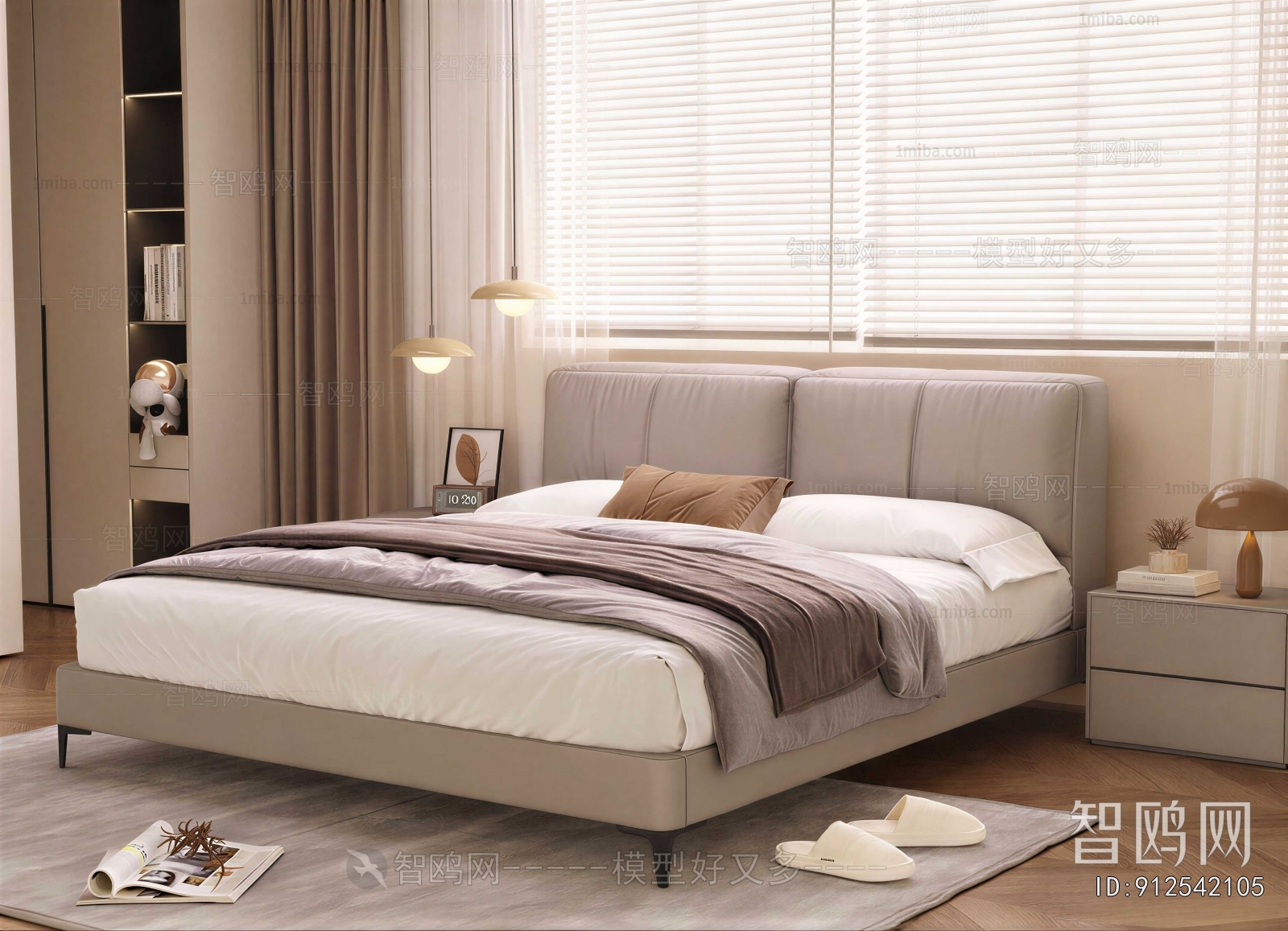 Modern Double Bed