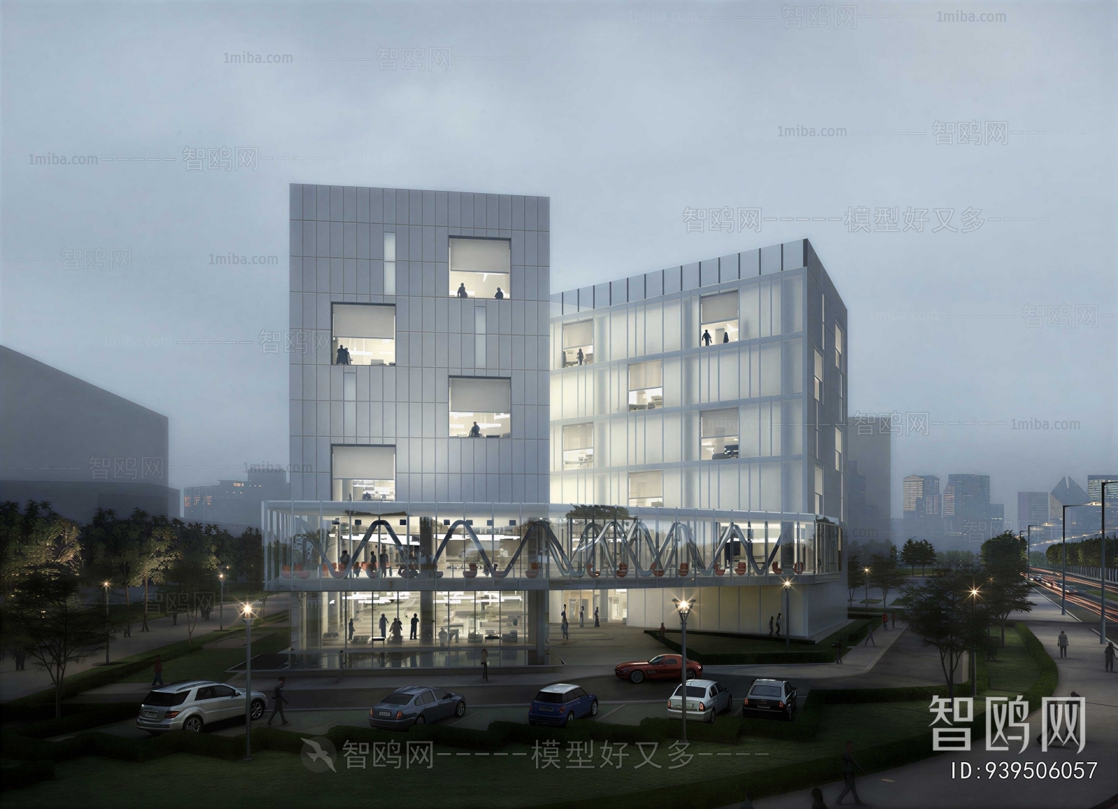 Modern Appearance Of Commercial Building