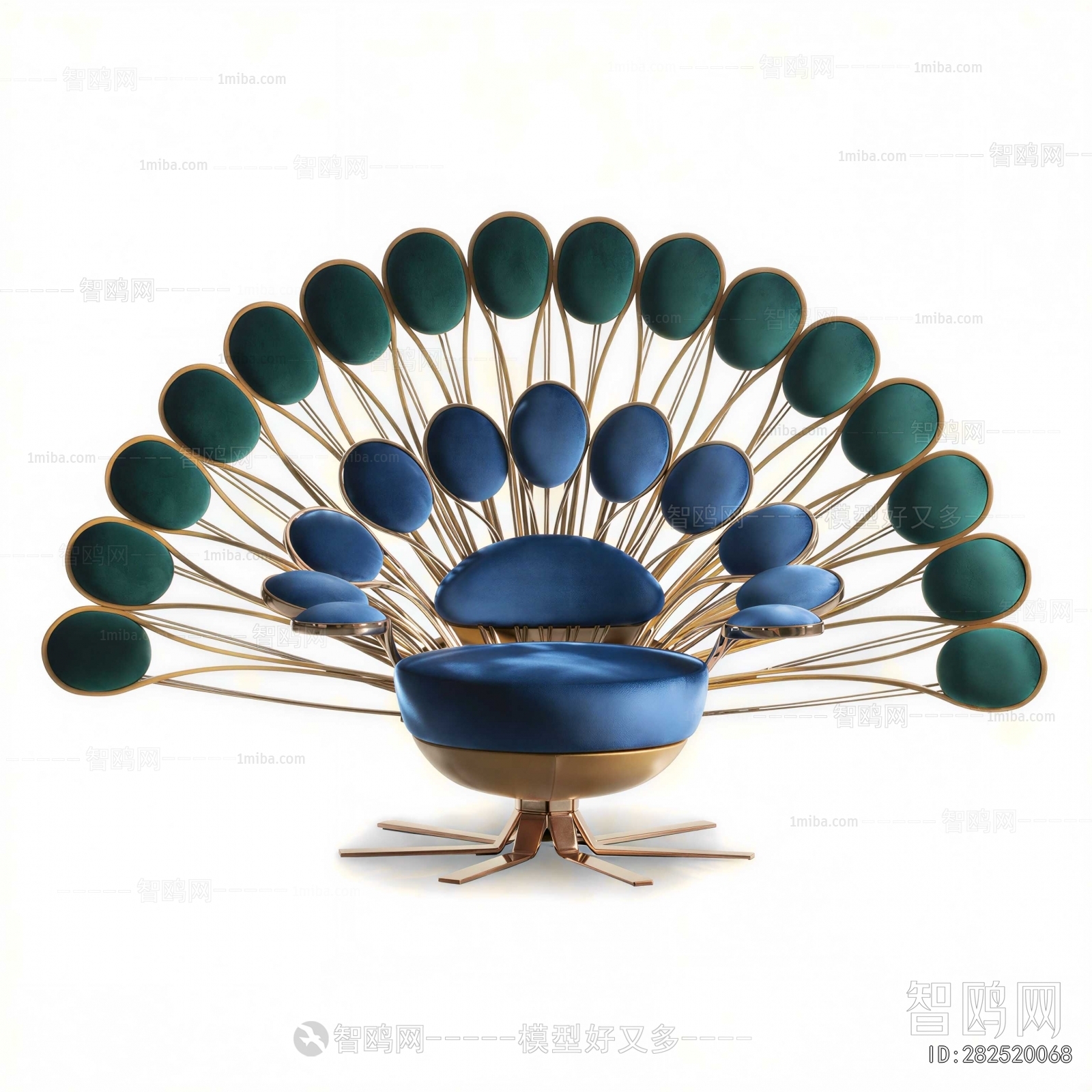 Simple European Style Lounge Chair