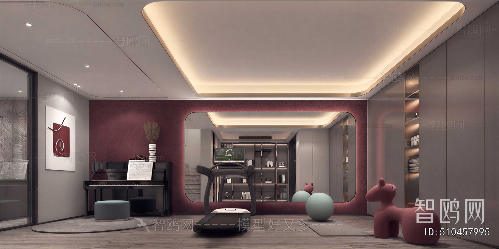 Modern Home Fitness Room