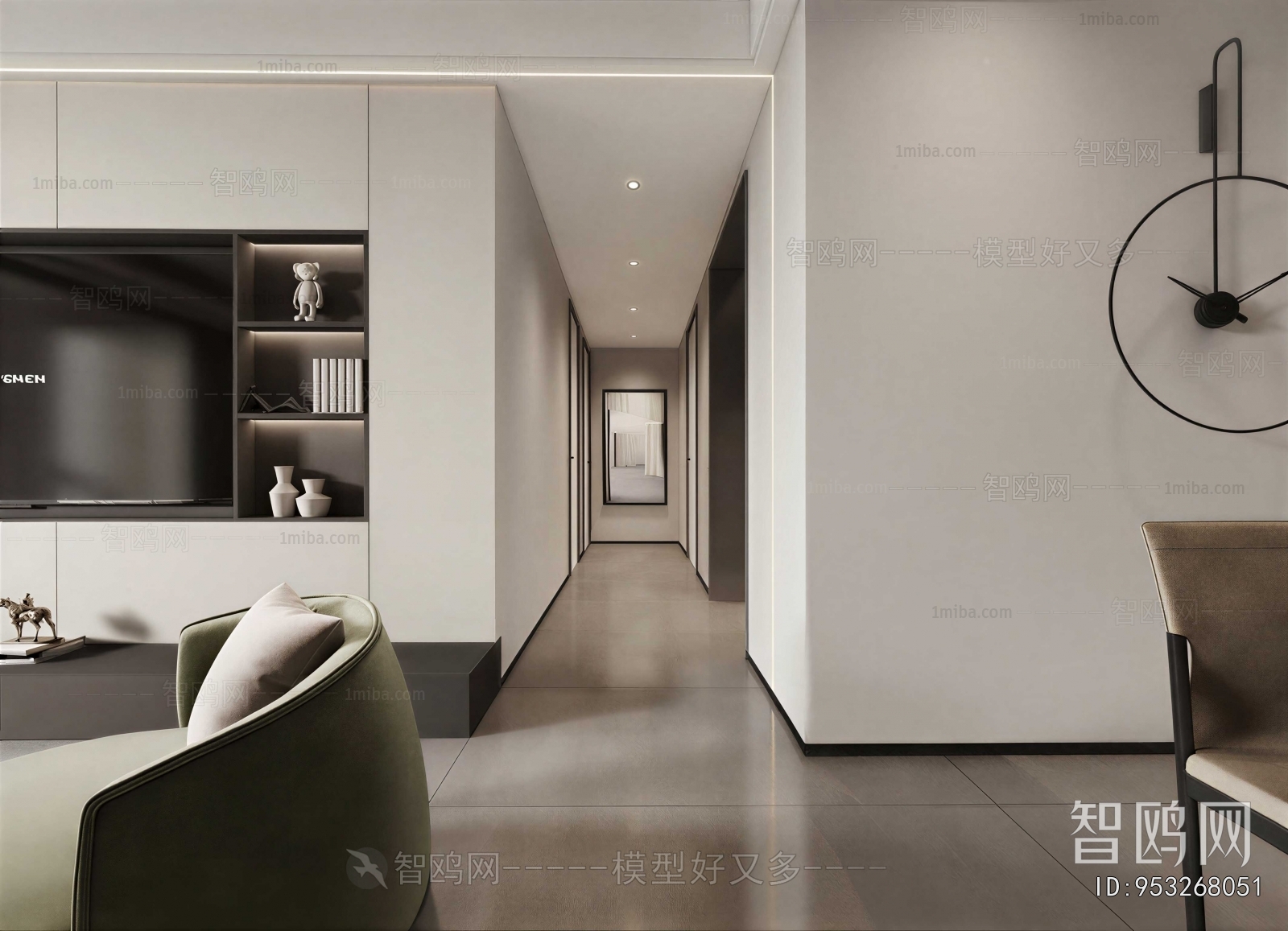 Modern Hallway