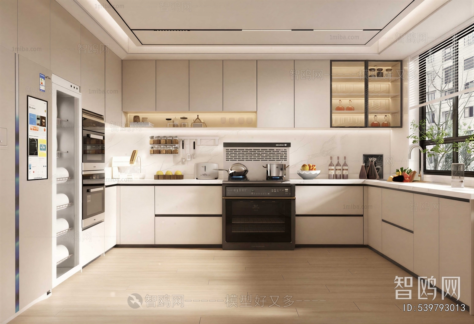 Simple European Style The Kitchen