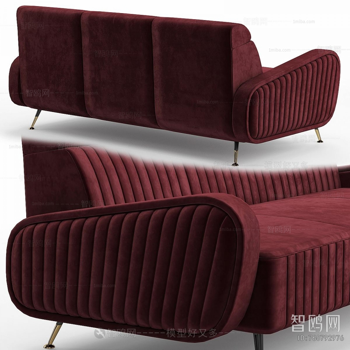 Modern Three-seat Sofa
