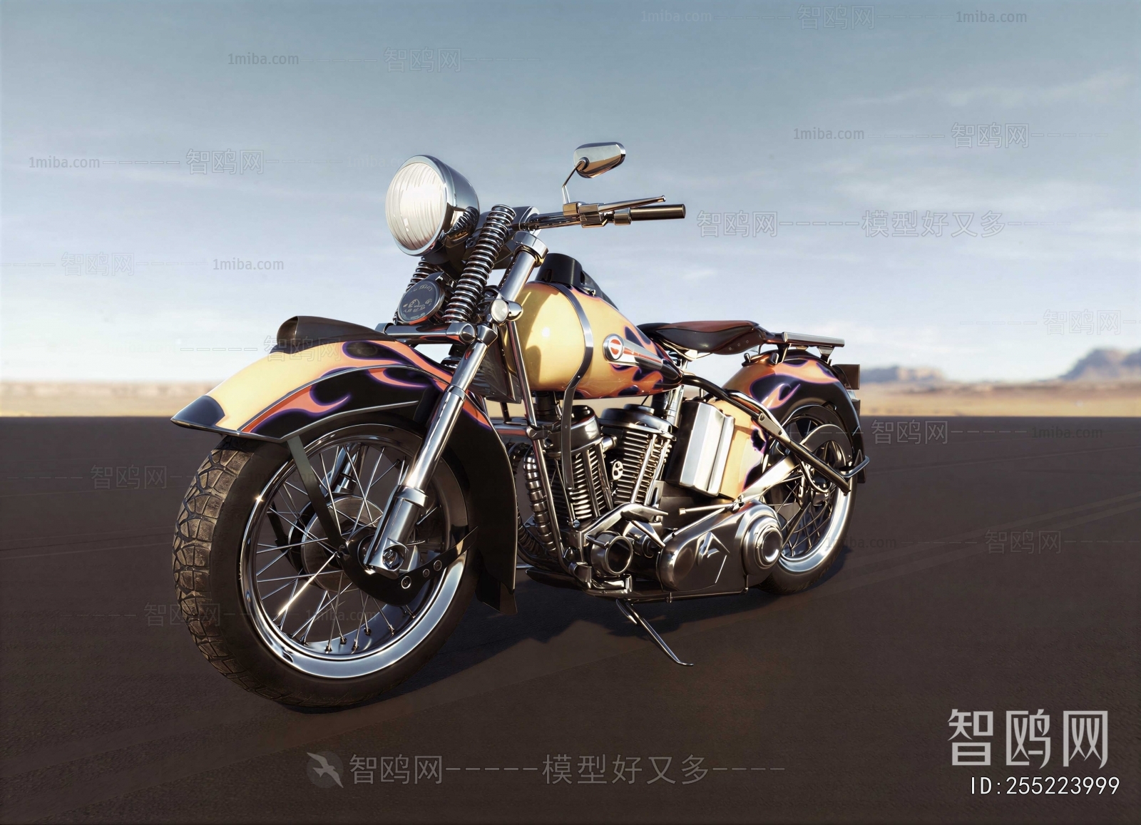 Modern Motorcycle